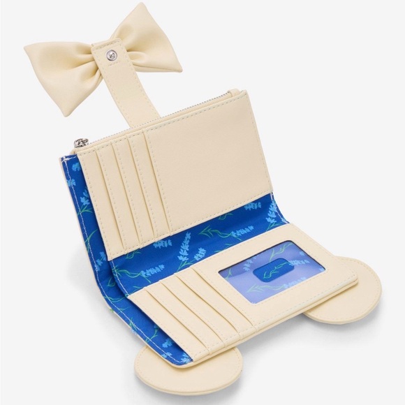 Loungefly Disney Minnie Mouse Blue Floral
Wallet  NWT - Picture 4 of 4